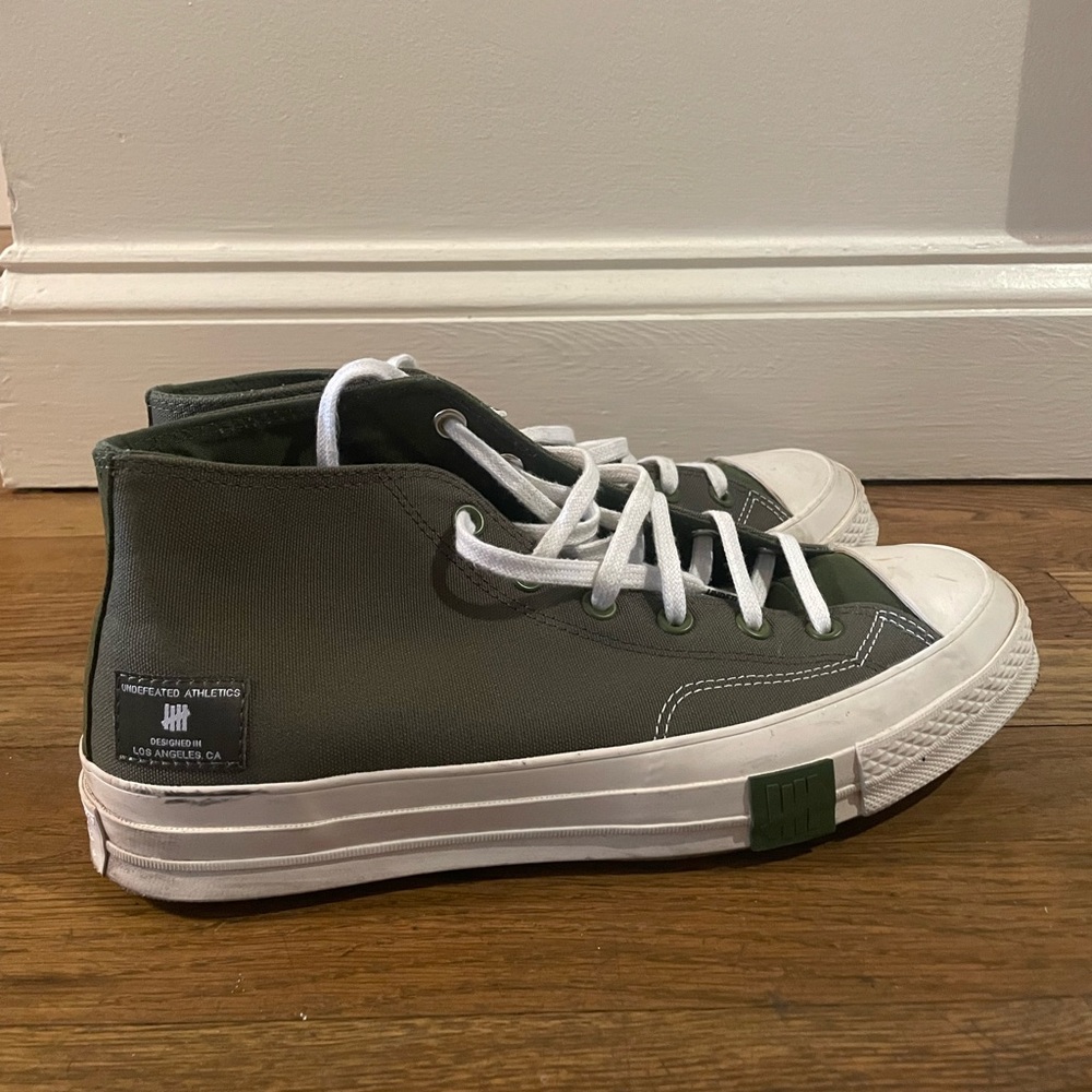 Green Converse x Undefeated Athletics Chuck 70